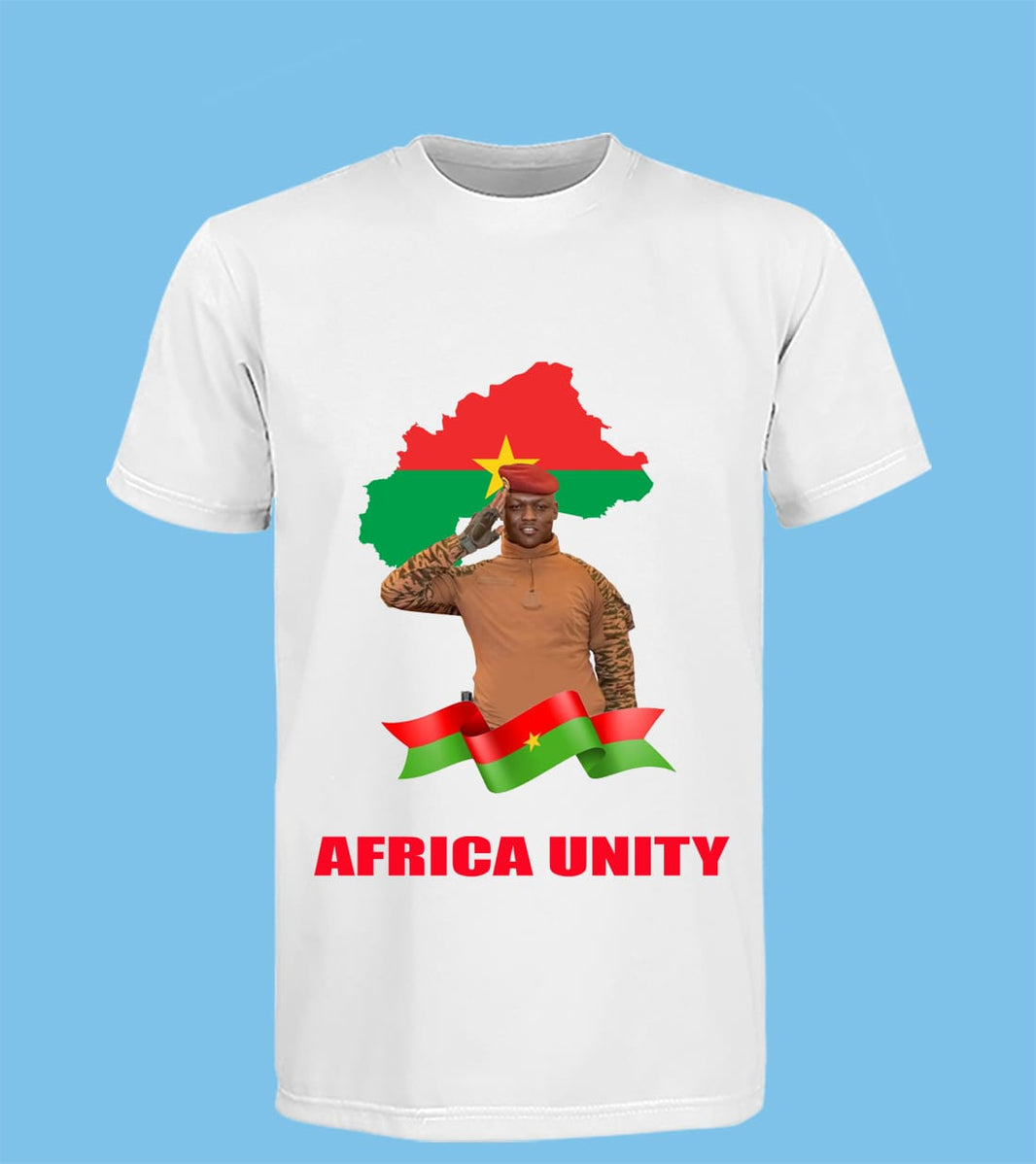 Burkina Faso President Ibrahim Traore T-Shirt